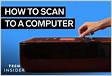 How to scan directly to my PC from a network printer